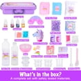 thumbnail image 2 of Slime Kit Carolart Unicorn Fluffy con 6 recipientes herméticos, 2 of 8