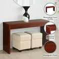 thumbnail image 5 of Convenience Concepts Northfield Entryway Hall Console Table/Desk, 5 of 8
