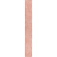 thumbnail image 3 of Unique Loom Davos Shag Collection Area Rug - Solid (2' 7" x 20' Runner Dusty Rose), 3 of 7