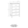 thumbnail image 2 of Sauder Pacific View Commode 4 Tiroirs en Bois Manufacturé Chêne Prime, 2 of 10