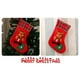 thumbnail image 4 of Lints Calcetín de Navidad Colgante portátil Reemplazo temático de Navidad Decorativo Bolsa de regalo de gran capacidad Decoración con cordón Kits de decoración para fiestas Muñeco de nieve Naiovety HA069734-02, 4 of 6