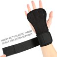 thumbnail image 4 of Weight Lifting Gloves with Wrist Support Strap Pro Padded Gym Gloves for Powerlifting, Cross Training, Workout, Best for Both Men & Women M(PAIR), 4 of 9