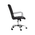 thumbnail image 2 of Uptown Club Coaster Faux Leather High Back Office Chair in Black (Set of 2), 2 of 3