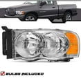 thumbnail image 2 of EPIC LIGHTING OE Style Halogen Headlight Assembly Replacement for DODGE 02-05 RAM 1500 03-05 RAM 2500 3500 [ CH2502135 55077121AG ] Left Driver Side, 2 of 3
