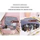 thumbnail image 2 of Velvet Cosmetic Bag Makeup Bags for Women Girls Travel Makeup Organiser Beauty Bag with Brush Holder Toiletry Storage Bag, Blue B, 2 of 4