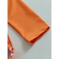 thumbnail image 7 of Suealasg Baby Girl One Piece Swimsuits Hat Long Sleeve Contrast Color Swimwear Rompers Infant Summer Rash Guard Bathing Suit Beachwear, 7 of 7
