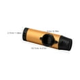 thumbnail image 2 of unbranded 1Jgo Kazoo De Metal Dorado Instrumento Musical Portátil Para Presentes Y En De Usar, 2 of 6