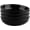 Charcoal, variant on youjia Pasta Bowl, Salad Bowls, Soup, Serving Bowls, Ceramic, Large Capacity, Microwave & Dishwasher Safe, Set of 4, 40 Oz,(Navy Blue)
