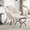White + Steel + Cotton, variant on Lazy Chair with Ottoman, Modern Lounge Accent Chair with Armrests and Side Pocket, Leisure Upholstered Sofa Chair Reading Chair for Small Space, Navy Blue