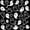 Black White, variant on Homewish Whimsical Halloween Ghost Bed Sheets,Mixed Pumpkin Leaf Print Full Size Sheets,Deep Navy Orange,4pcs,1 Flat Sheet,1 Fitted Sheet and 2 Pillowcases