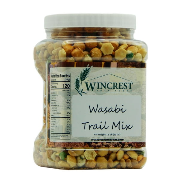Wasabi Trail Mix 1.5 Lb Tub