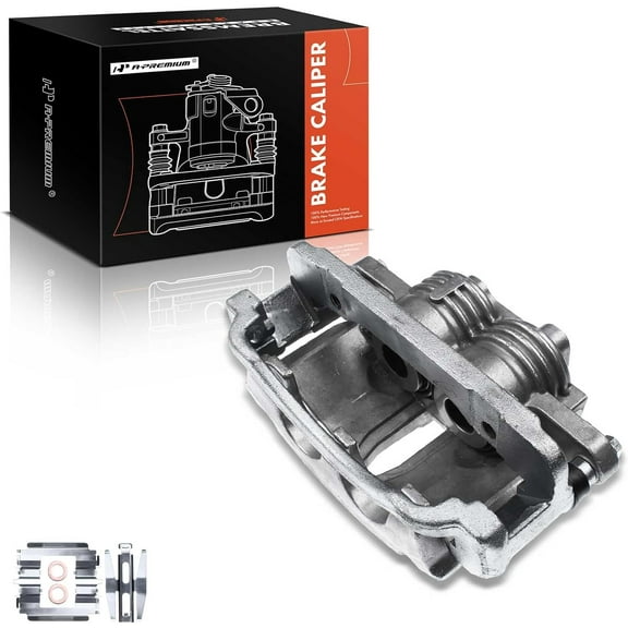 A-Premium Disc Brake Caliper Assembly with Bracket Compatible with Ford Mustang 2003-2004 Front Left Driver Side