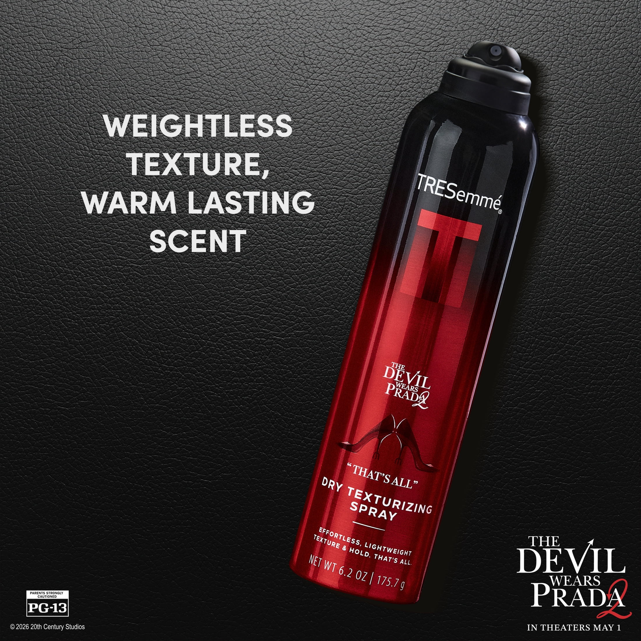 TRESemmé That's All Dry Texturizing Spray, A-List Collection The Devil Wears Prada 2 Limited Edition Spray A-LIST Collection, 6.2 Oz