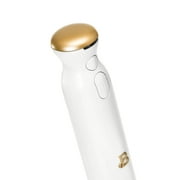 Beautiful Cordless Immersion Blender with Chopper, Whisk & Measuring Cup, White Icing by Drew Barrymore