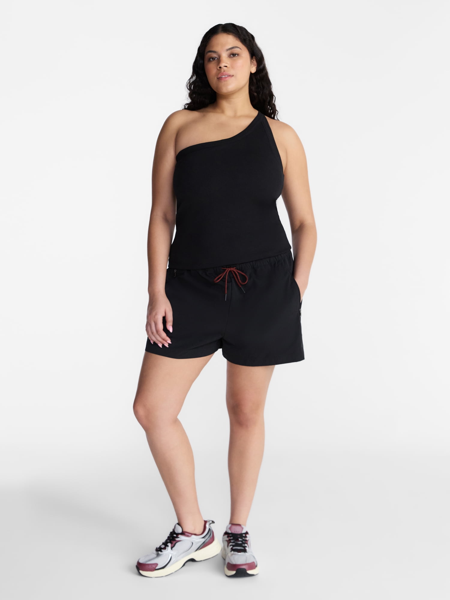 Avia Women's Hike Shorts, 3'' Inseam, Sizes XS-XXXL