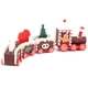 thumbnail image 5 of Juguete de decoración navideña, Mini juguete de tren de madera para niños de Navidad, juguete de tren de decoración, valor excepcional, 5 of 9