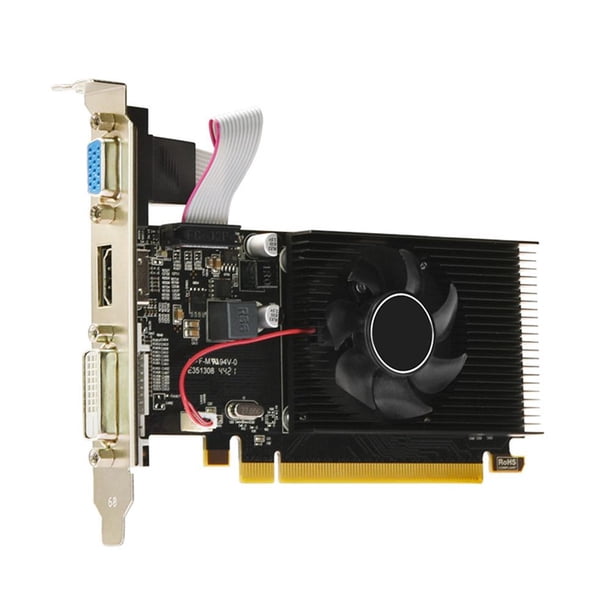 R5 230 2G Tarjeta gráfica de computadora 64bit PCI-E para juegos de navegación web de oficina diaria