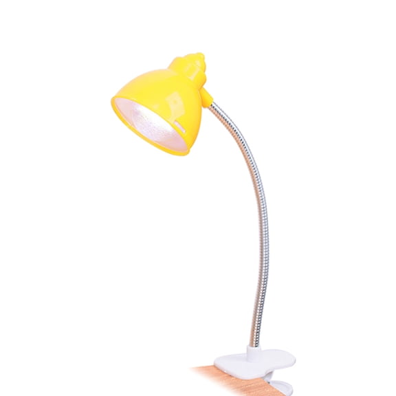 Papaba Mini Table Light,Candy Color Mini Table Clip On LED Adjustable Book Light Night Reading Lamp