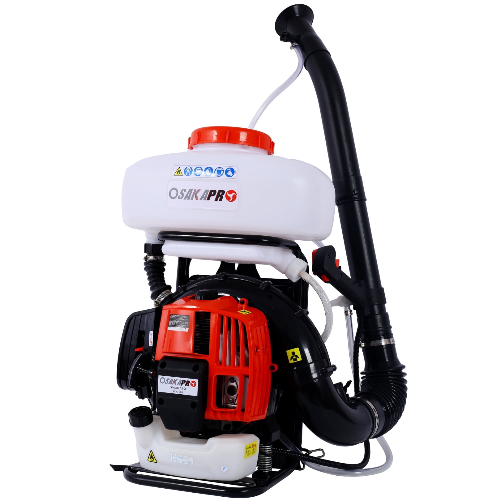 Gasoline Powered Backpack Sprayer with 14L Tank, Mosquito Fogger Mister Duster Cold Fogger Blower Machine for Garden Pest Control & Outdoor Spraying, EPA Compliant