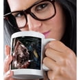 thumbnail image 2 of 3drose, Close Up of a Mallard Duck, 11oz Mug, 2 of 6
