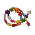 thumbnail image 2 of veasfak Howlite Turquoise Loose Beads DIY Necklace Bracelet Jewelry Turtle Beads, 2 of 8