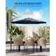 thumbnail image 3 of Sombrilla Cantilever de 10 ft, Sombrilla Offset para Patio con Ajuste de Inclinación, 8 Varillas, Protección UV para Jardín, Patio y Piscina, 3 of 6