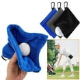 thumbnail image 3 of Golf Ball Wipe Cloth Compact Portable Microfiber Soft Absorption Cleaner Cleaning Towel Golf Cleaning Accessories, 3 of 10