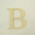 thumbnail image 1 of Package of 1, 8 Inch X 1" Thickness Baltic Birch Wood Letter "B" in The Times New Roman Font | Thick | Upper Case for Art & Craft Project, Made in USA, 1 of 1