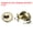 Bronze, variant on Uxcell Cylinder Deadbolt Door Lock Round Entry Front Door Handle Sets for Door Gold Tone