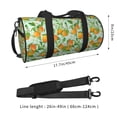 thumbnail image 2 of Easygdp Tangerine Bolsa de Viaje, Bolsa de Mano, Bolsa de Gimnasio, Bolsa de Equipaje para Viaje, 2 of 6