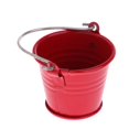 thumbnail image 4 of Seau d'Eau Miniature de Cuisine et de Jardin 1/12 pour Maison de Poupée, Mobilier, Rouge, 4 of 8