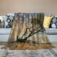 thumbnail image 2 of Orinice Beach Scenery Warm Lightweight Blanket Soft Fleece Throw Blanket for Living Rooms Sofa Decor Cow Gifts All Seasons Plush Blankets 40x50in, 2 of 6