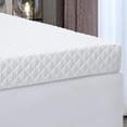thumbnail image 4 of SOPAT 3 Inch Memory Foam Mattress Topper Queen Size,7-Zone High Density Cooling Gel-Infused Mattress Pad,with Removable & Washable Bamboo Fiber Cover, 4 of 13
