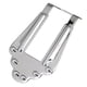 thumbnail image 4 of Guitarra Puente de Metal Baoblaze Piezas de Repuesto Guitarra Eléctrica Acústica Plata Guitarra Tailpiece Bridge, 4 of 5