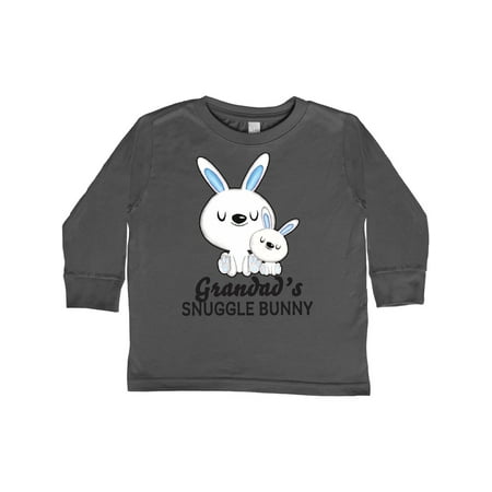

Inktastic Grandads Snuggle Bunny Easter Gift Toddler Boy Girl Long Sleeve T-Shirt