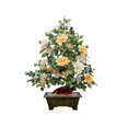 thumbnail image 1 of Árbol de bonsái artificial, árbol de bonsái falso, artesanías de tallado de Jade for mesa de escritorio y oficina, 1 of 7