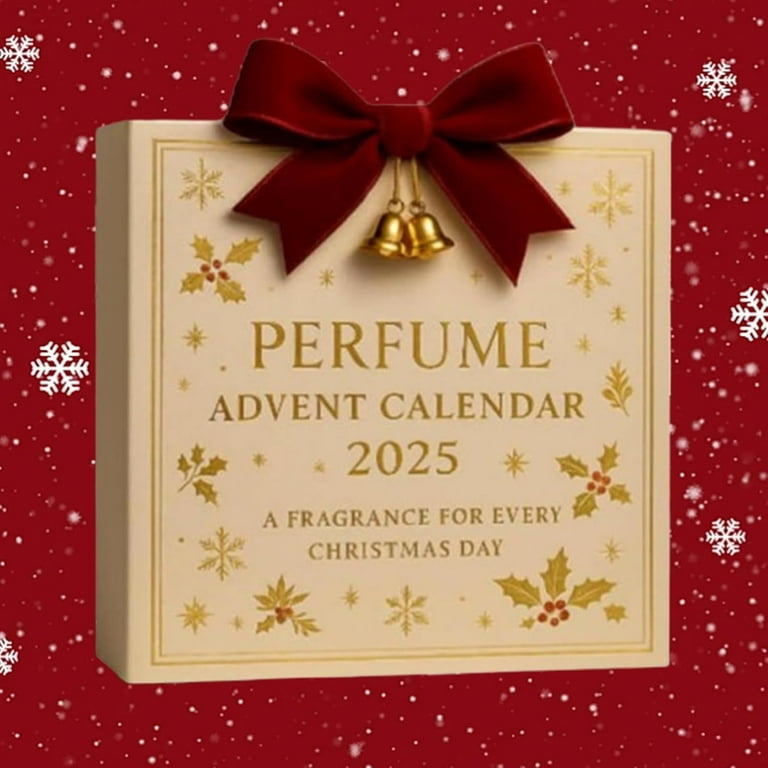 Luxe Adventskalender Parfumfles met 24 mini Flesjes Eau de Parfum