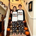 thumbnail image 6 of LuLiaMenton Trick or Treat Pajamas, Matching Halloween Family Loungewear Set, Womens XL, 6 of 7