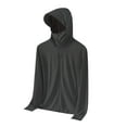 thumbnail image 1 of SHTXOZHI Sweat à Capuche Léger Protection Solaire pour Hommes Performance Manches Longues pour Randonnée Course, 1 of 7