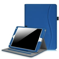 Fintie Multi-Angle Viewing Case for iPad 6th / 5th Generation (2018/2017 Release), iPad Air 2 / iPad Air 1 (9.7 Inch) - Premium PU Leather Cover with Pocket, Royal Blue