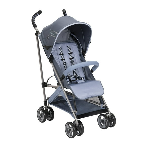 Carriola Simple Fold Organic Waves Cosco Kids, hasta 20kg, arnés de 5 puntos, gris