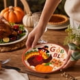 thumbnail image 6 of Thanksgiving Turkey Paper Plates, 20 Pack Disposable Party Tableware for Holiday Dinner Buffet Family Gathering and Fall Celebrations, 6 of 6