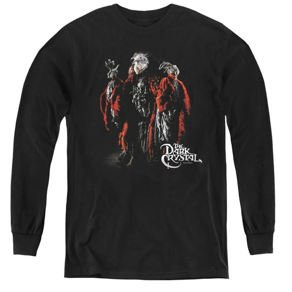 Dark CrystaLong Sleevekeksis Youth Long Sleeve T-Shirt Black