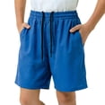 thumbnail image 1 of AWZXDE Boys Athletic Shorts Elastic Waistband Breathable Mesh Running Gym Basketball Workout, 1 of 3