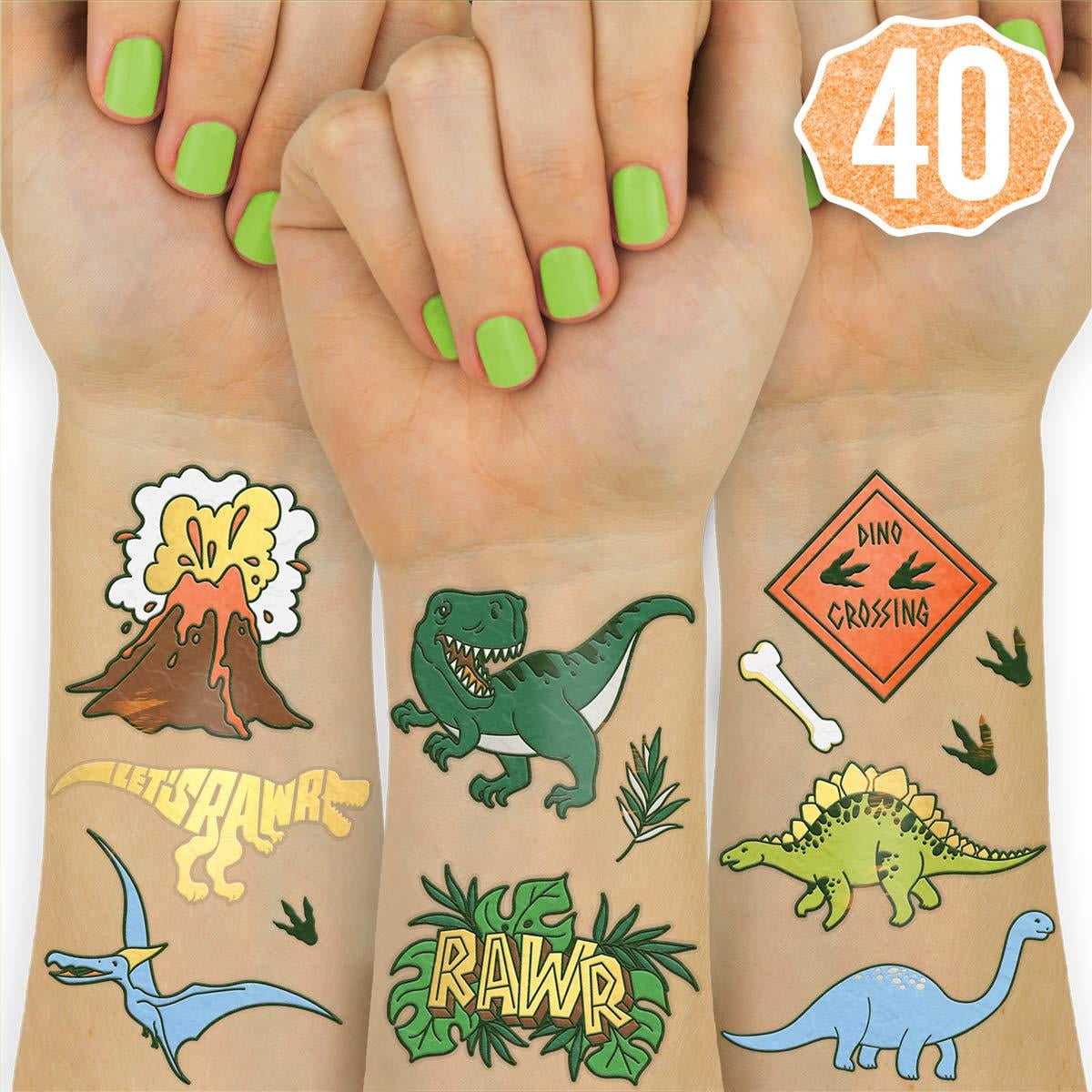 Jungle Animals Temporary Tattoos Ideal Party Bag Fillers Children Toy Game Prize 