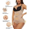 thumbnail image 4 of MANIFIQUE Shapewear Bodysuit for Women Tummy Control Butt Lifter Panty Hi-Waist Trainer Stomach Body Shaper Slimming Girdles, 4 of 7