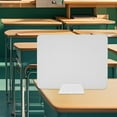 thumbnail image 5 of figatia Desktop Partition Board Desk Divider Versatile for Home Study Test Workplace White PP Stand, 5 of 8