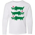 thumbnail image 3 of Inktastic Alligator Crocodile Reptile Long Sleeve Youth T-Shirt, 3 of 5