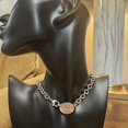 thumbnail image 1 of Tiffany & Co. Silver Necklace Bold Statement Piece, 1 of 3