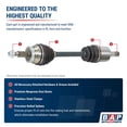 thumbnail image 5 of For Mazda MPV 1989 1990 1991 1992 1993 1994 1995 Front Left Driver Side CV Axle Shaft - BuyAutoParts, 5 of 7